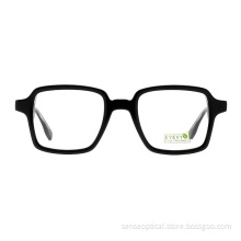 Classic Biodegradable Square BIO ECO Acetate Optical Frame